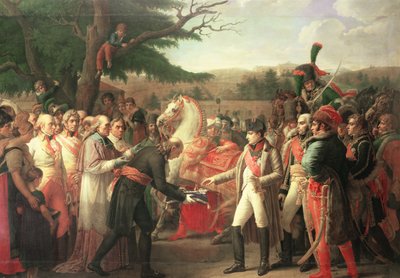 Napoleon Bonaparte Receiving the Keys of Vienna at the Schloss Schonbrunn, 13th November 1805 by Anne Louis Girodet de Roucy Trioson